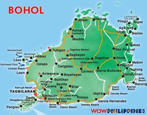 Bohol-Map